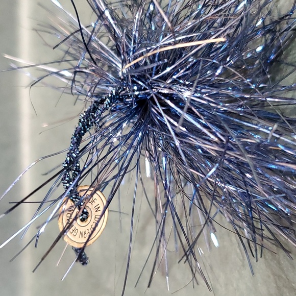 Vintage Christmas Lot - 3 deer (HK), 2 trees, tinsel ball ornament (W. Germany) - Picture 3 of 12